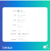 Ícono flotante de WhatsApp con mensaje predefinido